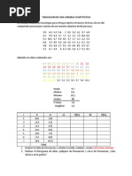 Tabulacion de Una Variable Cuantitativa