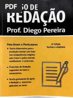 #Curso de Redação - Prof. Diego Pereira (2018)