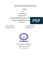 System For Monitoring and Analysing Serial Supply Chain: Bukke Sidda Naik