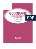 Unitati de Invatare A V-A Geografie