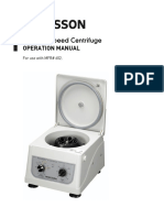 Manual de Usuario de Centrifuge McKesson