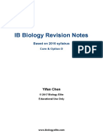 IB Biology HL Notes