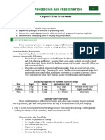 Food Processing and Preservation