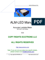 ECOTRONS ALM-LED Manual