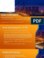 FIDIC Contract - Theory & Practice 20.01.2021