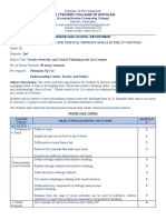 Trends, Networks and Critical Thinking Skills in The 21st Century - TOPIC OUTLINE