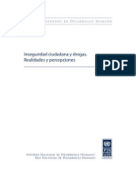 Inseguridad Ciudadana y Drogas