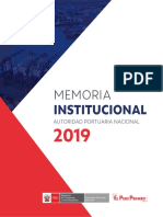 Memoria 2019