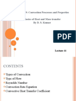 Chapter 9: Convection Processes and Properties Basics of Heat and Mass Transfer by D. S. Kumar