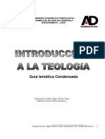 Unidad 3 - Introduccion A La Teologia