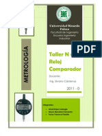 Reloj Comparador