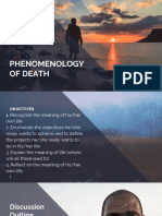 Phenomenology of Death