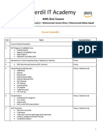 Course Outline For DevOps