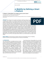 Improving Urban Mobility by Defining A Smart Data Integration Platform