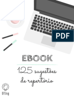 125 Sugestões de Repertório