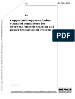 BS 7884-1997 Specification For Copper and Copper-Cadmium Stranded Conductors For Overhead Electric Traction and Power Transmission Systems