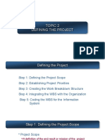 02-Defining The Project