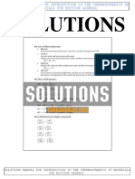 Solutions: Solutions Manual For Introduction To The Thermodynamics of Materials 6Th Edition Gaskell