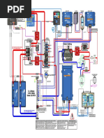 1.6KVA 12V MultiPlus 230 Volt System Example 4 PIN VE Bus BMS Lithium Orion TR