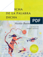 La Dicha de La Palabra Dicha