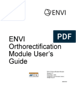 ENVI Orthorectification - Module - User - Guide