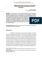 Metodos de Investigacoes Aplicados em Obras de Construcoes de Barragens Paulo Henrique e Claudemir