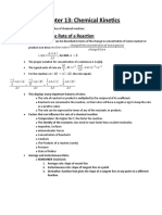 CH13 Chemical Kinetics