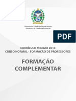 FORMAÇÃO COMPLEMENTAR - Livro