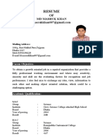 CV Template Classic