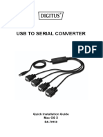 Usb To Serial Converter: Quick Installation Guide Macosx