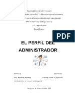 El Perfil Del Administrador Ambar