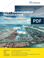 Port Management Prog Digitalisation-2021