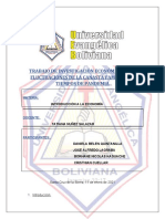 Trabajo de Investigación Económica A Las Fluctuaciones de La Canasta Familiar en Tiempos de Pandemía