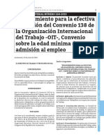 Acuerdo Ministerial 260-2019 Edad Minima de Admision de Empleo