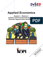 Applied Economics Module 3