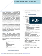 Examen Clínico Del Paciente Reumático