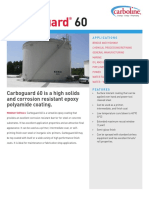 Carboguard: Carboguard 60 Is A High Solids and Corrosion Resistant Epoxy Polyamide Coating