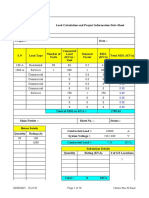 New LAOD CALCULATION & DETAILS