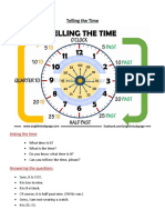 Telling The Time Grade IV