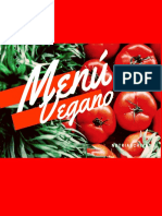 Menú Vegano 2