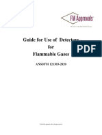 Guide For Use of Detectors For Flammable Gases