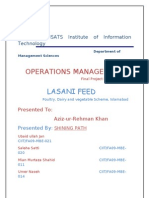 Operation Management Final Project Report