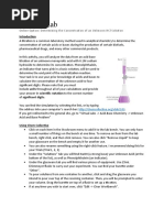 Online Titration Lab