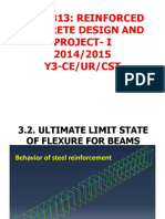 Cee-3313: Reinforced Concrete Design and Project-I 2014/2015 Y3-CE/UR/CST