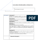 Voy A Desarrollar El Ejercicio 2 de Forma Individual y Trabajaré Con El Organismo A. Saguinus Leucopus