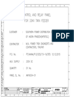 33 KV Avana KP Mitta Aw16034 As Built Drawing