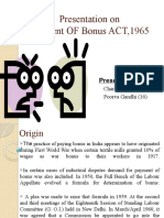 Payment of Bonus Act