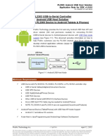 PL2303 Android USB Host Demo AP User Manual