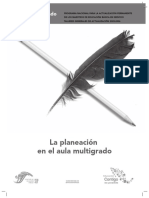 La Planeación en Aulas Multigrado