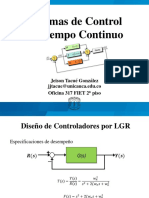 2.1 Diseño de Controladores Adelanto Atraso